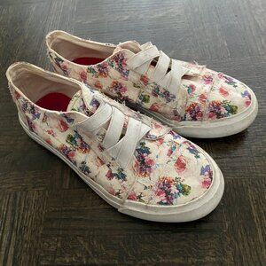 Blowfish Malibu Kids - size 2 slide-on canvas sneakers